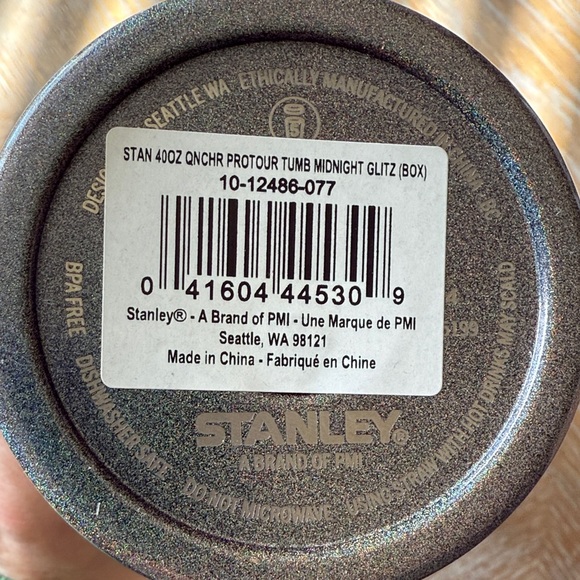 Stanley 40oz Midnight Glitz Protour New in Box - Picture 5 of 9